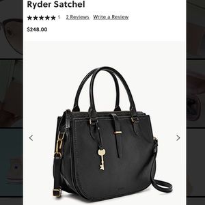 Fossil Ryder satchel
